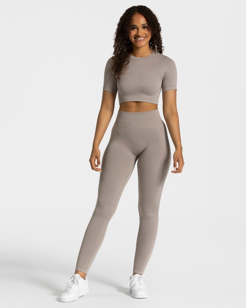 TEVEO Sensation Crop Top Stone | 530849MJV
