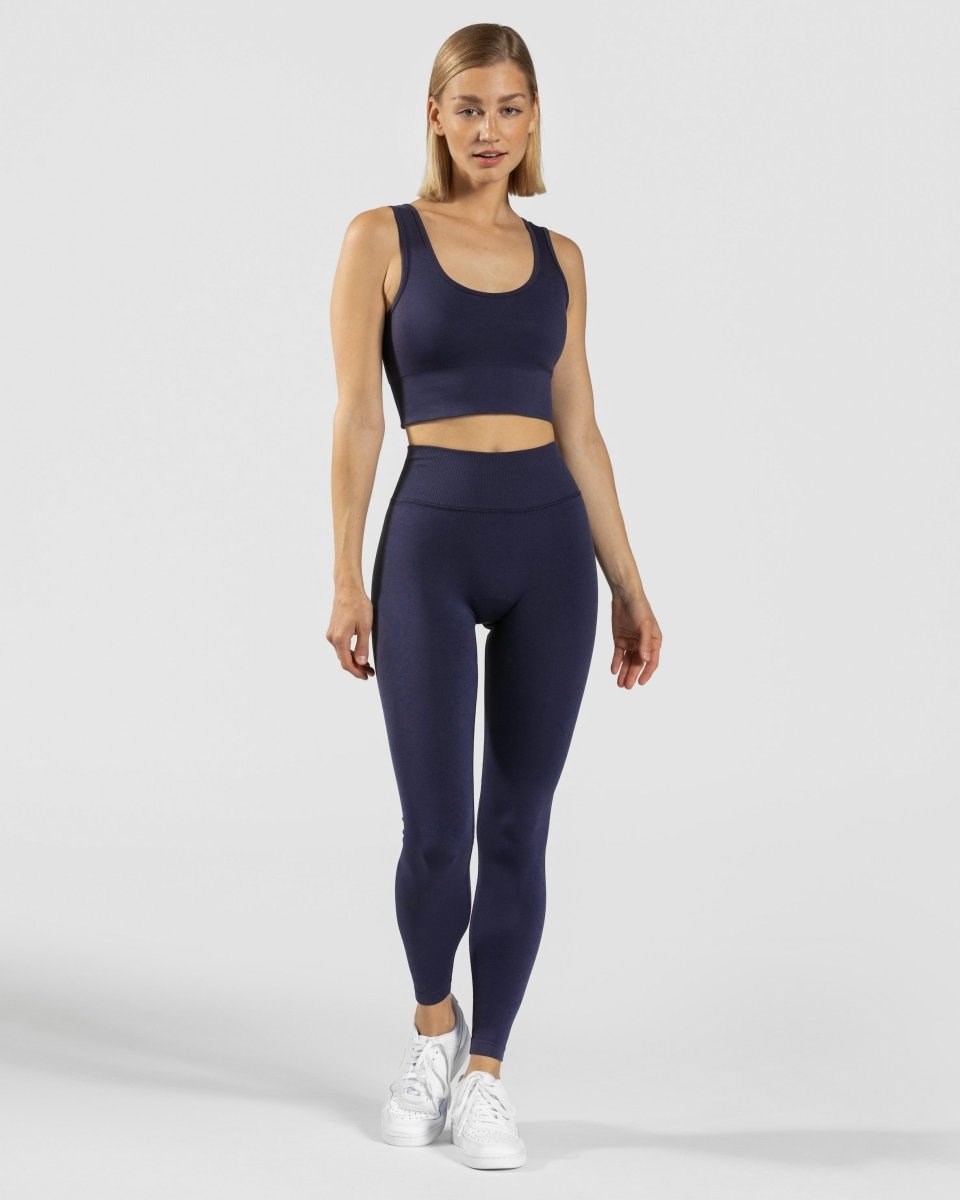 TEVEO Sensation Leggings Dunkelblau | 647039AFZ