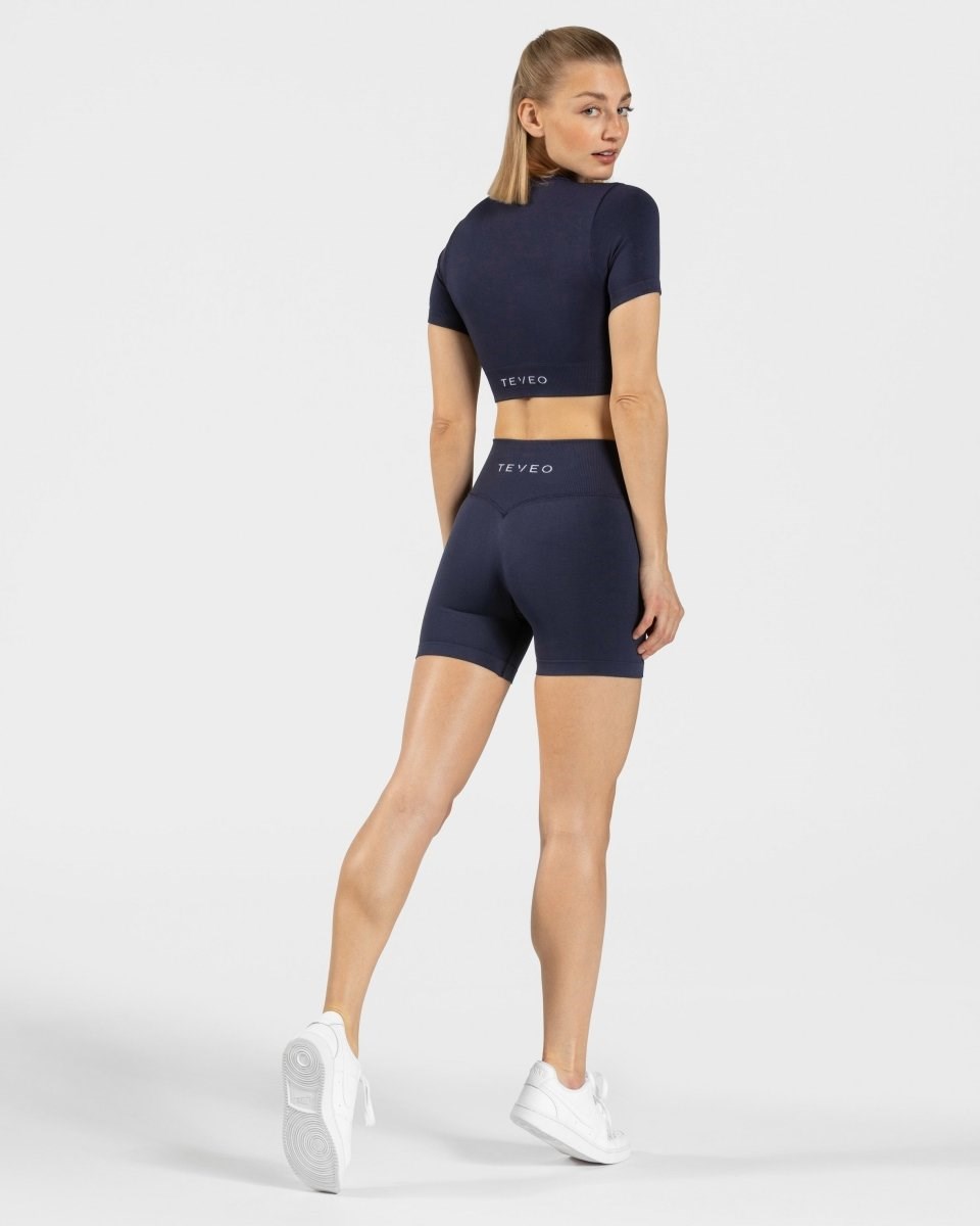 TEVEO Sensation Mini Shorts Dunkelblau | 716084RYO