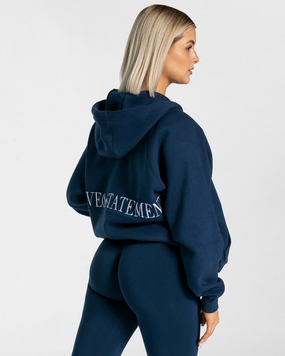 TEVEO Statement Oversized Jackets Dunkelblau | 623914COS