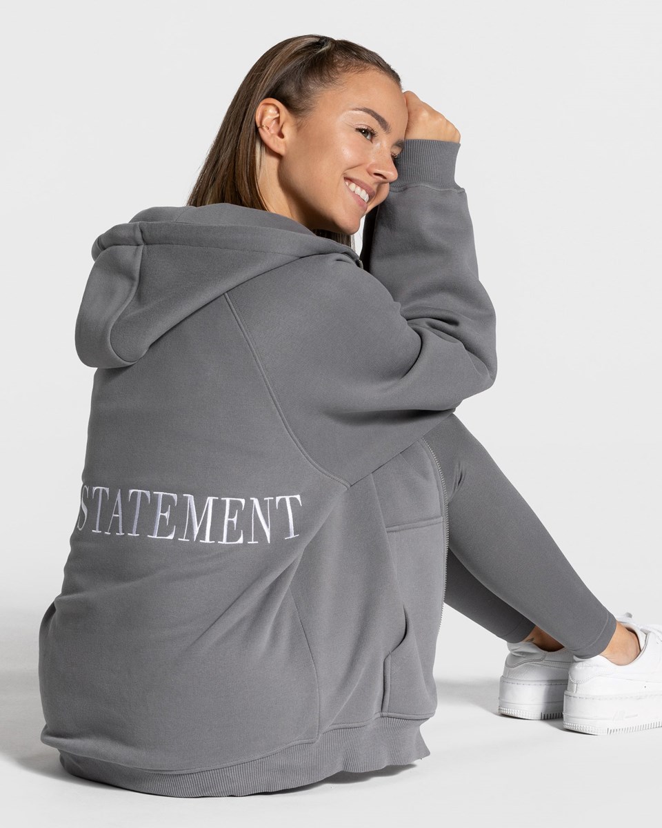 TEVEO Statement Oversized Jackets Graphit | 953621UEC