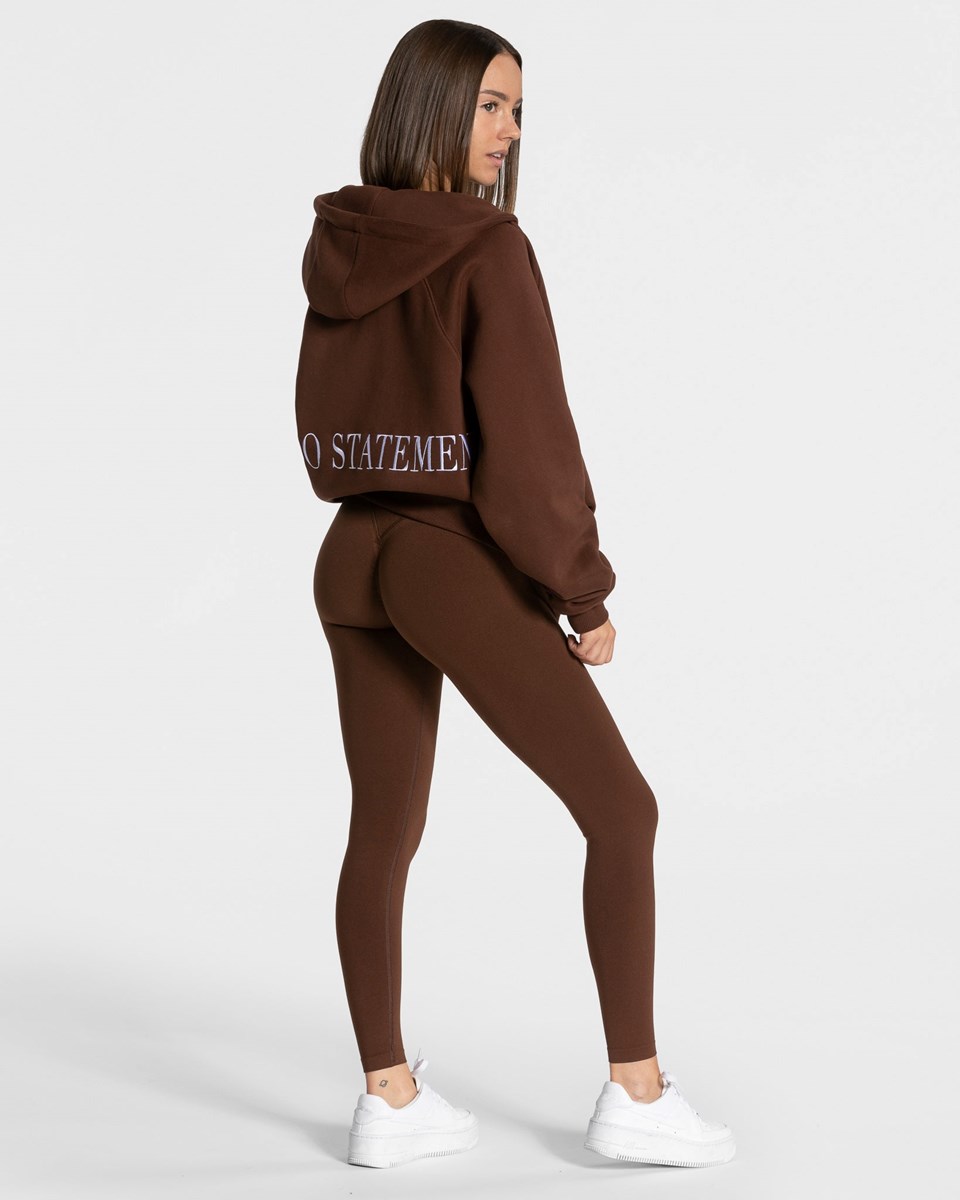 TEVEO Statement Oversized Jackets Kaffee | 357980UNY