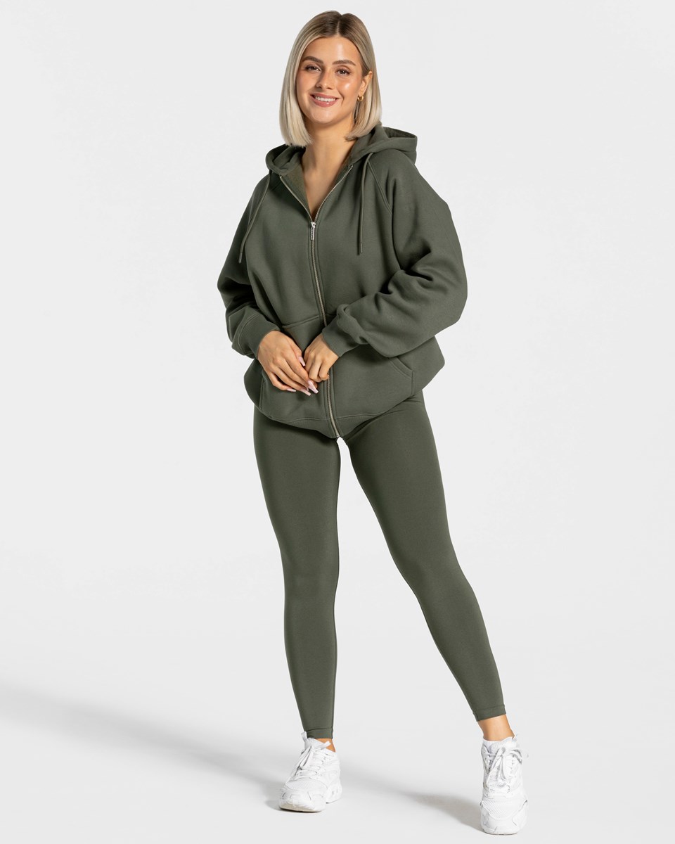TEVEO Statement Oversized Jackets Khaki | 019572VCL