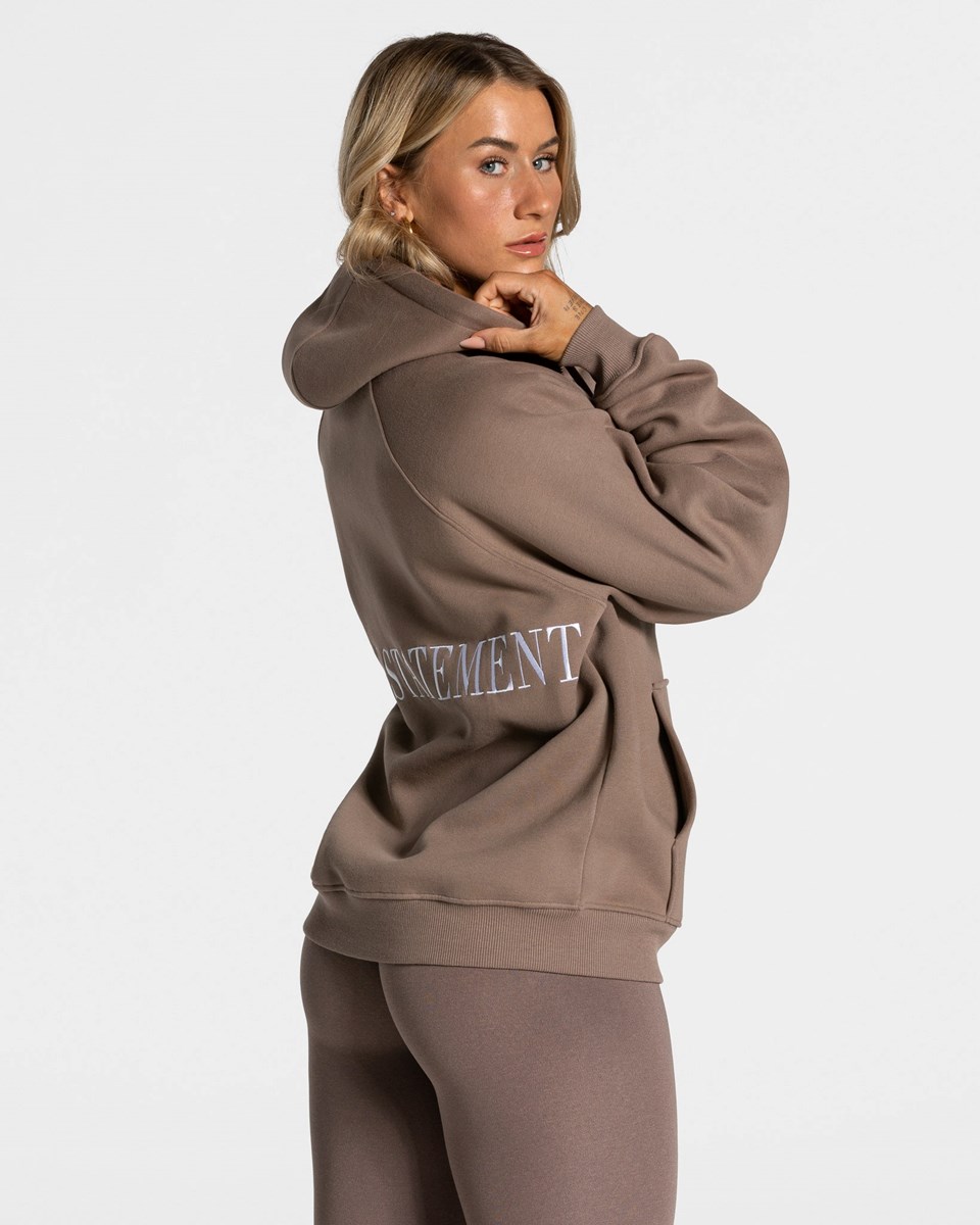 TEVEO Statement Oversized Jackets Mokka | 054718WUC