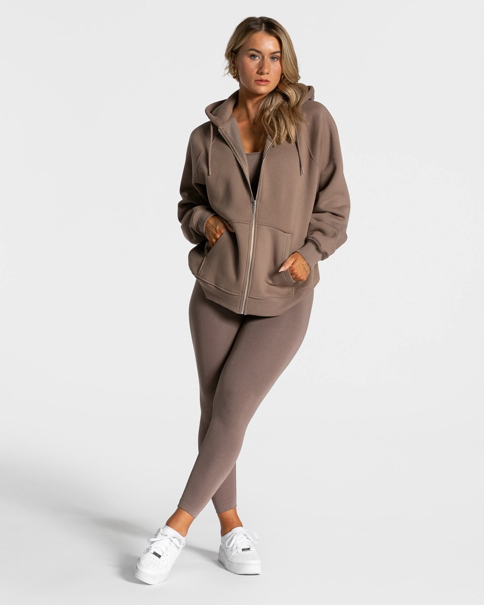 TEVEO Statement Oversized Jackets Mokka | 054718WUC
