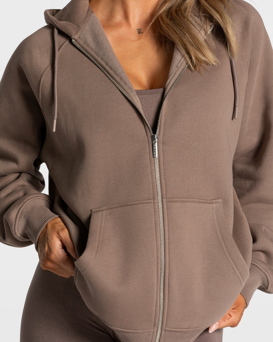 TEVEO Statement Oversized Jackets Mokka | 054718WUC