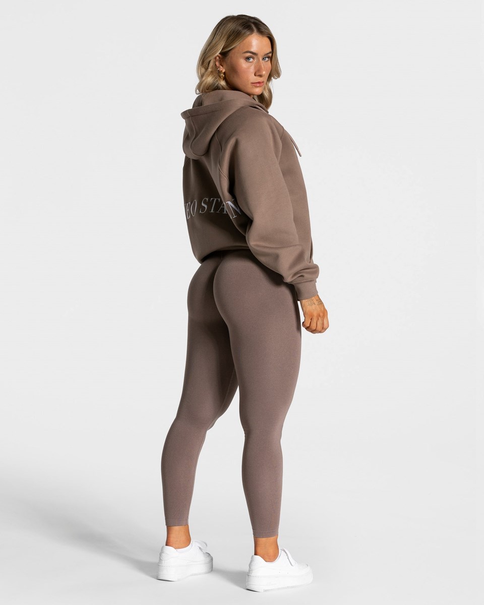 TEVEO Statement Oversized Jackets Mokka | 054718WUC