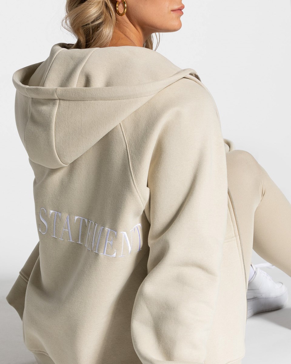 TEVEO Statement Oversized Jackets Sand | 413257NXH