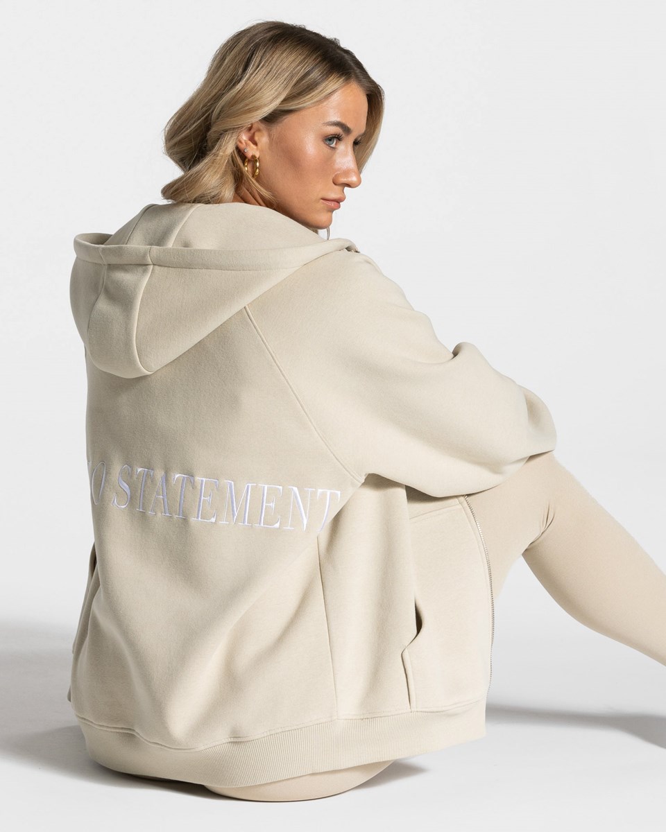 TEVEO Statement Oversized Jackets Sand | 413257NXH