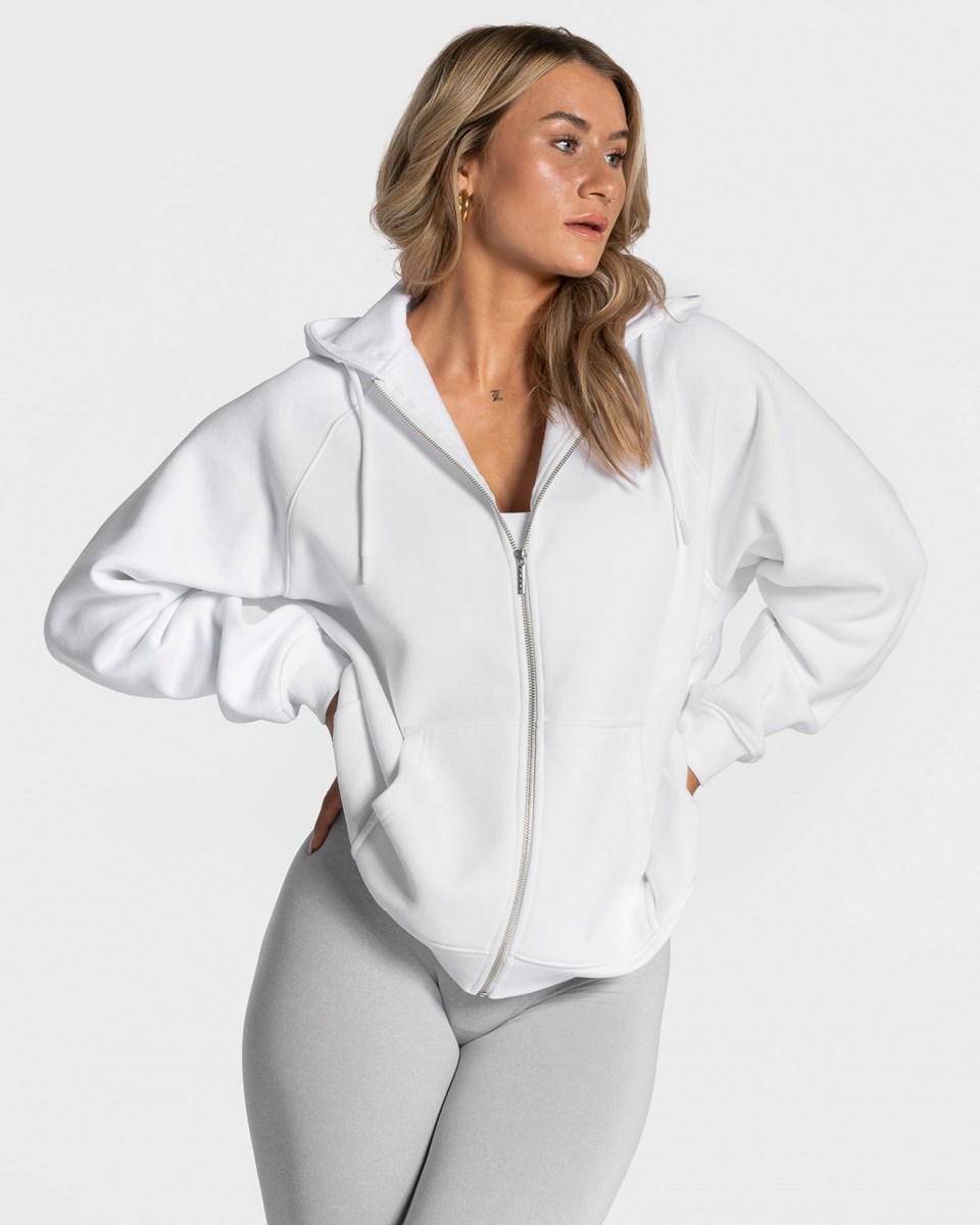TEVEO Statement Oversized Jackets Weiß | 461792ICX