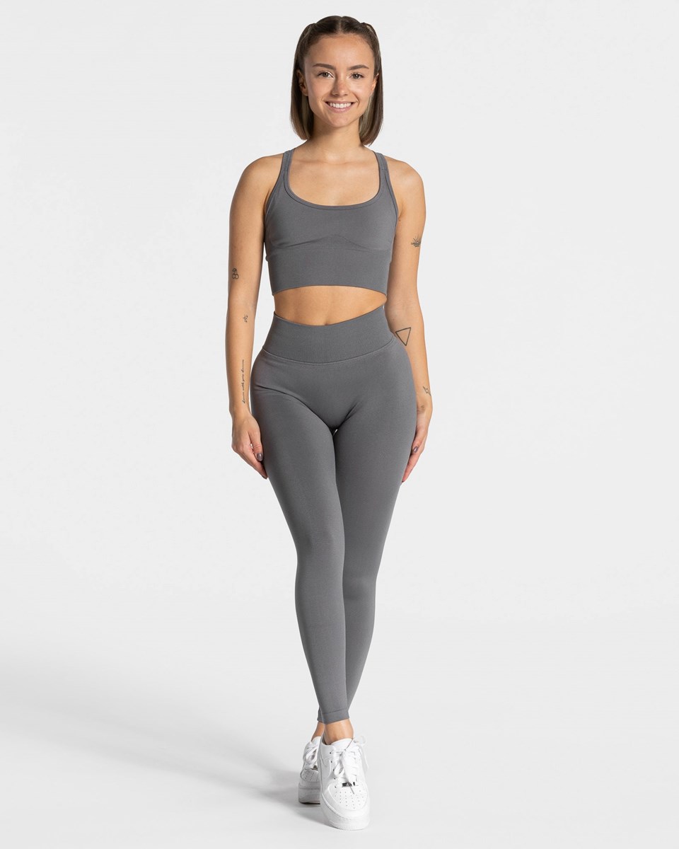 TEVEO Statement Scrunch Leggings Graphit | 264839VZK