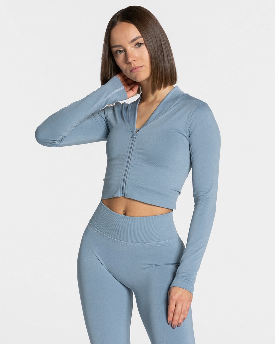 TEVEO Statement Zip Jackets Blau | 126834JXF