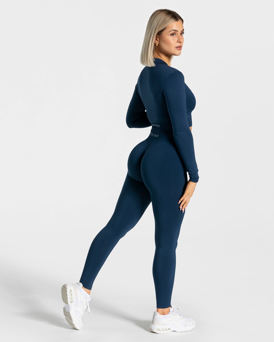 TEVEO Statement Zip Jackets Dunkelblau | 261847PAC