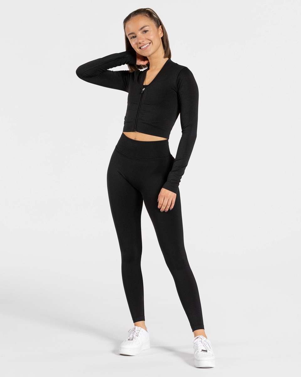 TEVEO Statement Zip Jackets Schwarz | 732896LUA
