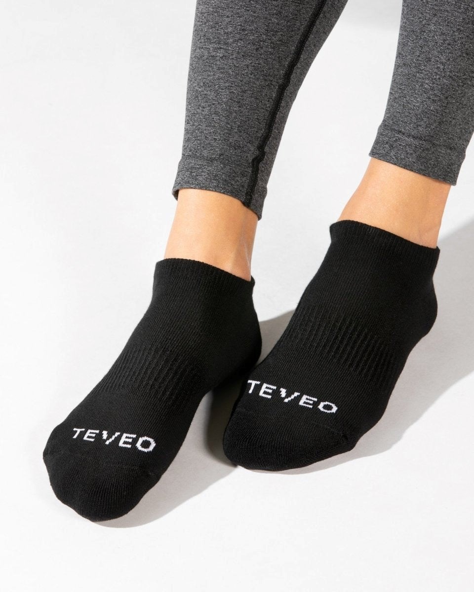 TEVEO TEVEO Active Socken (2er) Schwarz | 501328HKS