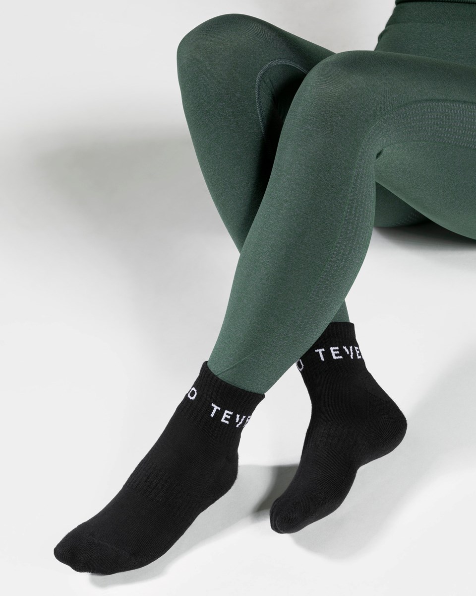 TEVEO TEVEO Ankle Socken (2er) Schwarz | 390482FEA