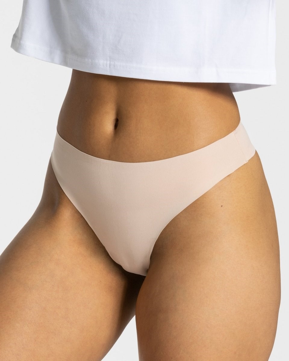 TEVEO TEVEO Seamless Tanga (2er) Nude | 318276YZS