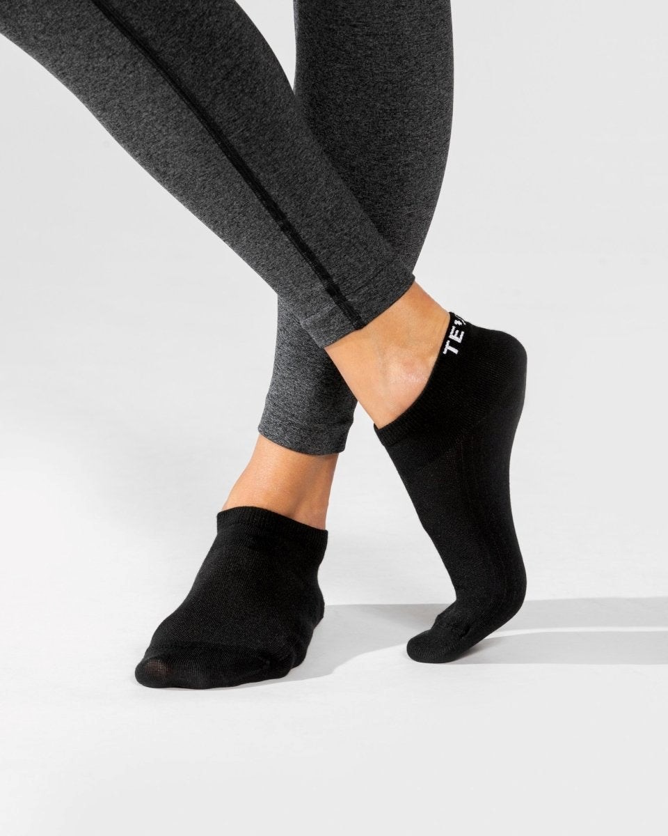 TEVEO TEVEO Sneaker Socken (2er) Schwarz | 294638CMD