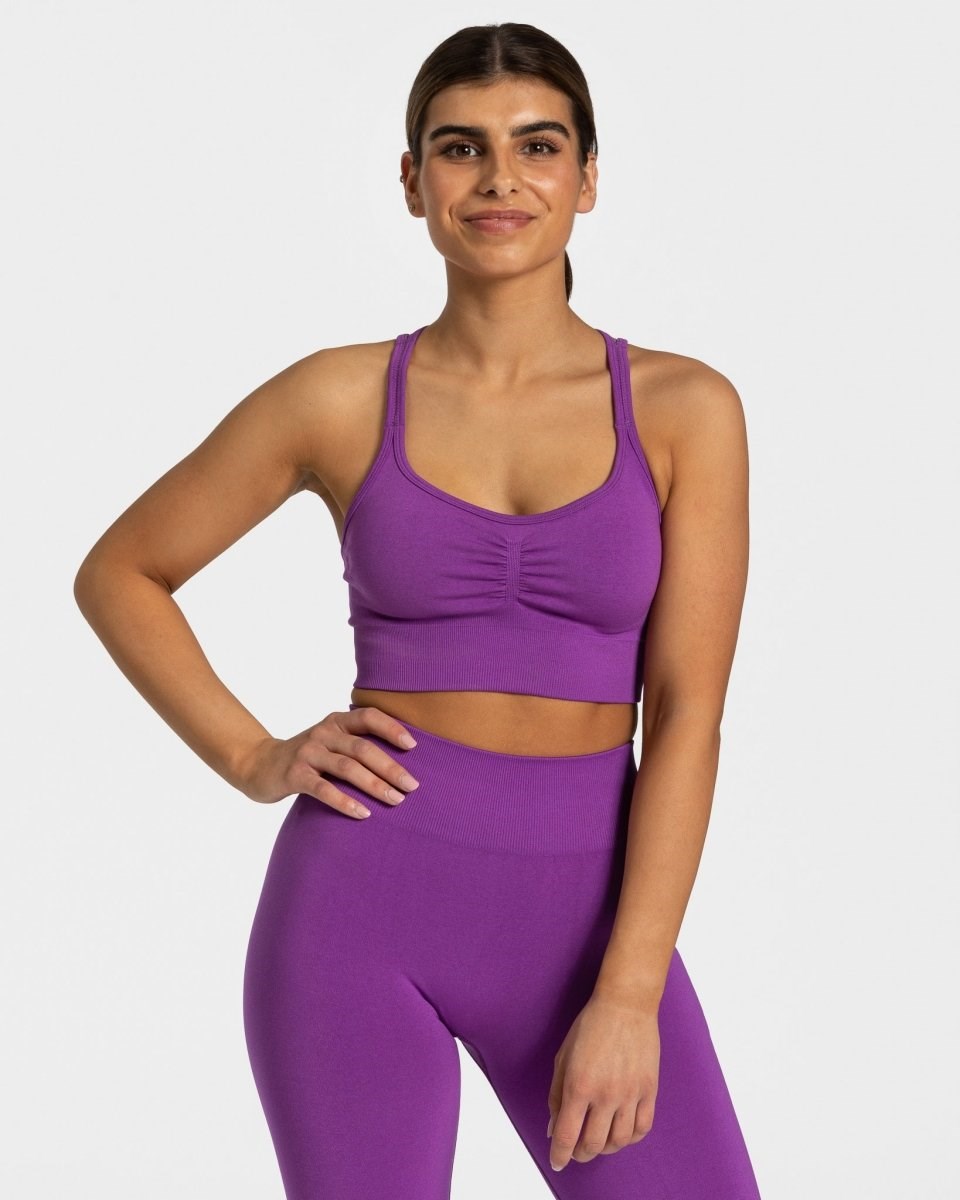 TEVEO Timeless Scrunch Bh Lila | 308127DAM