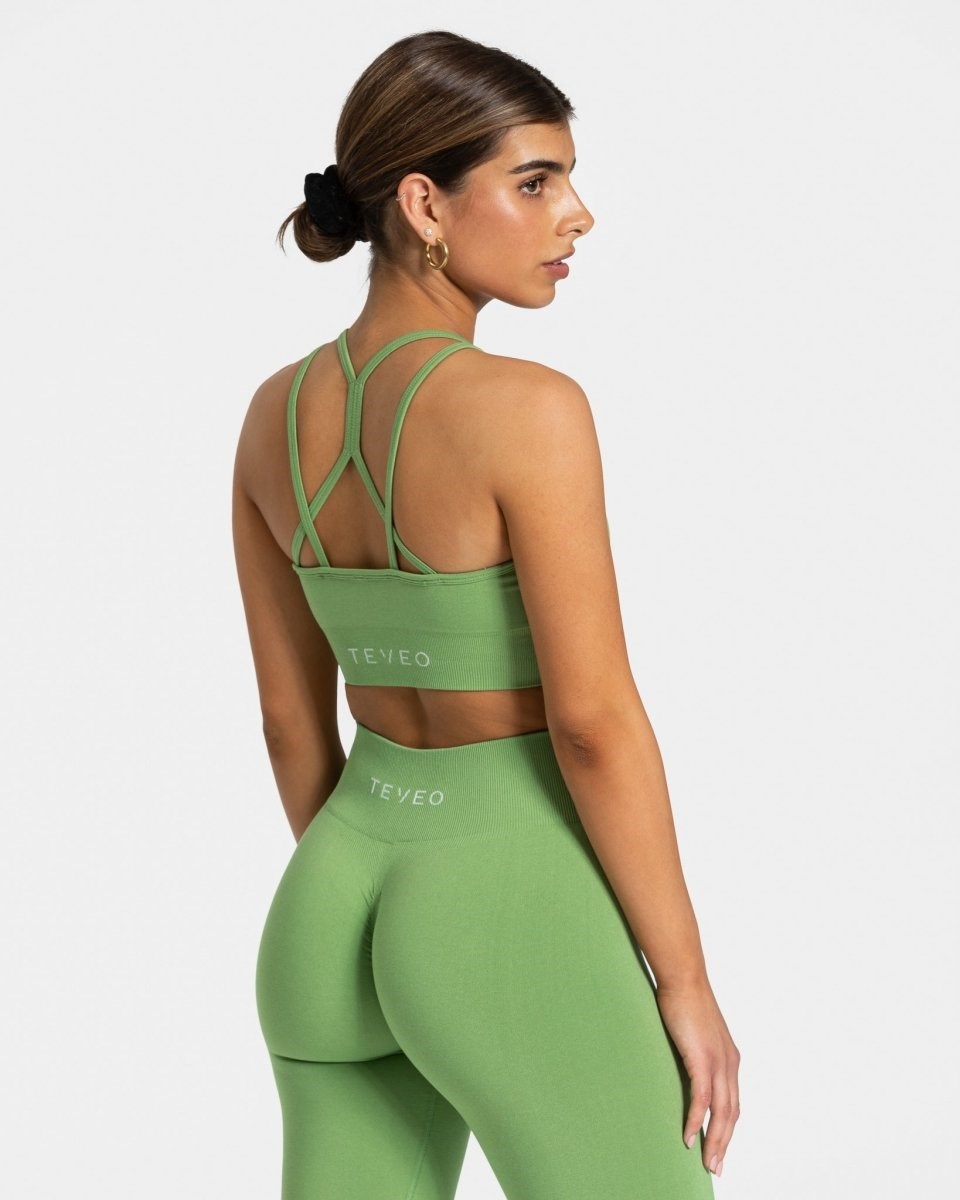 TEVEO Timeless Scrunch Bh Olivgrün | 821457WNB
