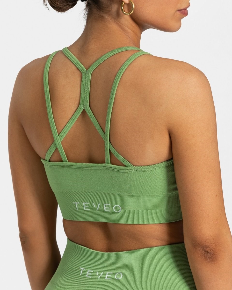 TEVEO Timeless Scrunch Bh Olivgrün | 821457WNB