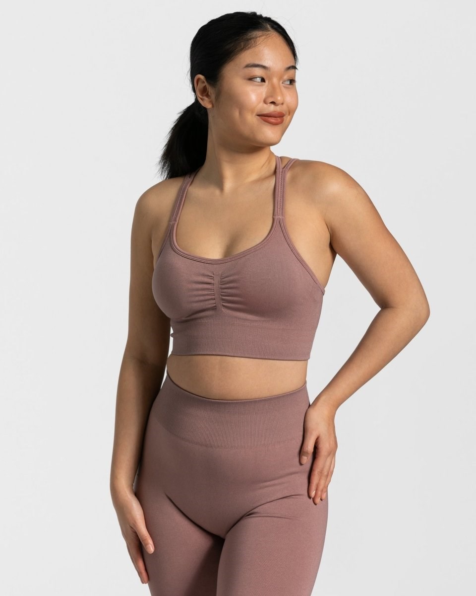 TEVEO Timeless Scrunch Bh Rosa | 750314EQZ