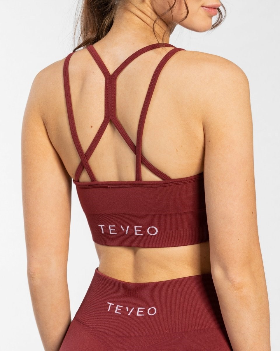 TEVEO Timeless Scrunch Bh Rot | 654839UCE