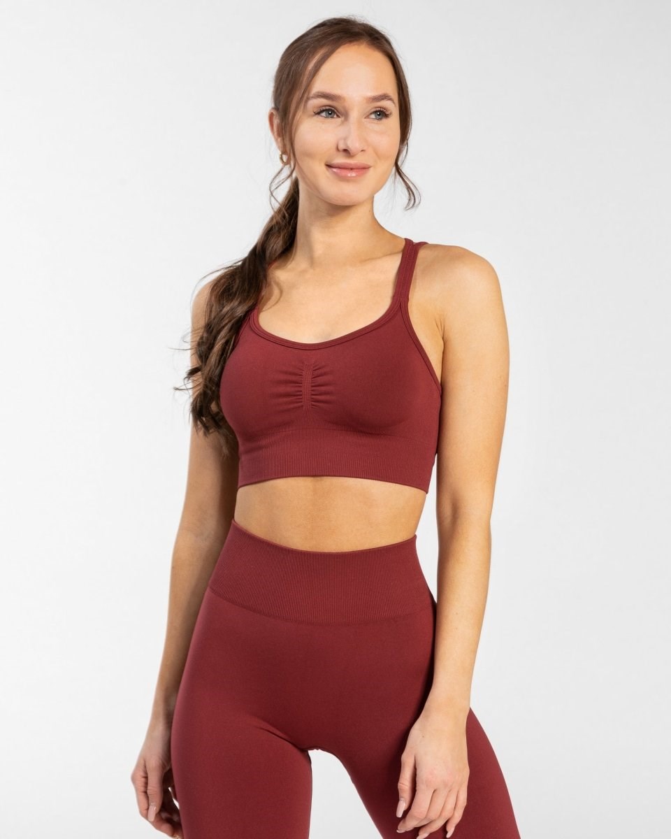 TEVEO Timeless Scrunch Bh Rot | 654839UCE