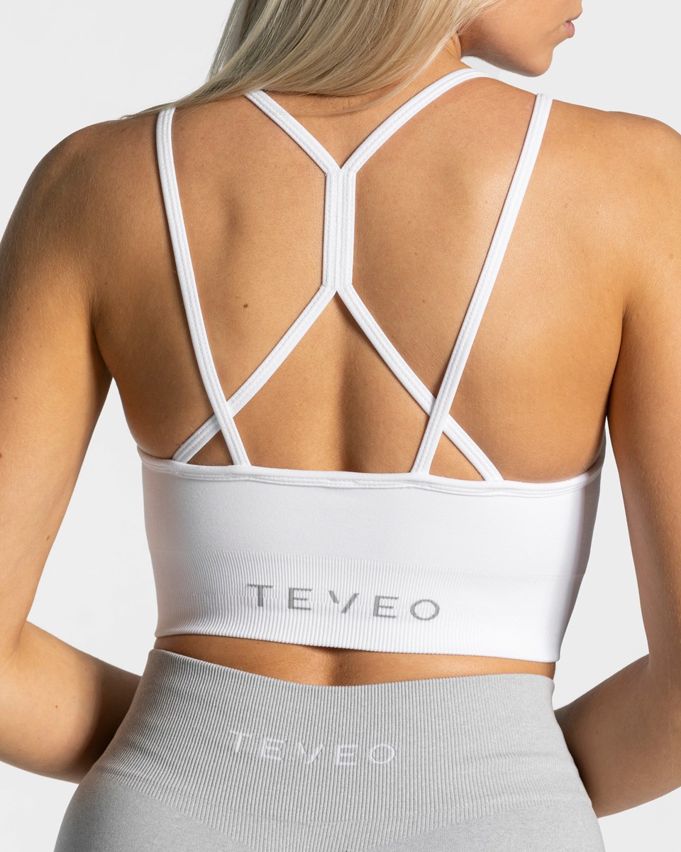 TEVEO Timeless Scrunch Bh Weiß | 095824ZLP