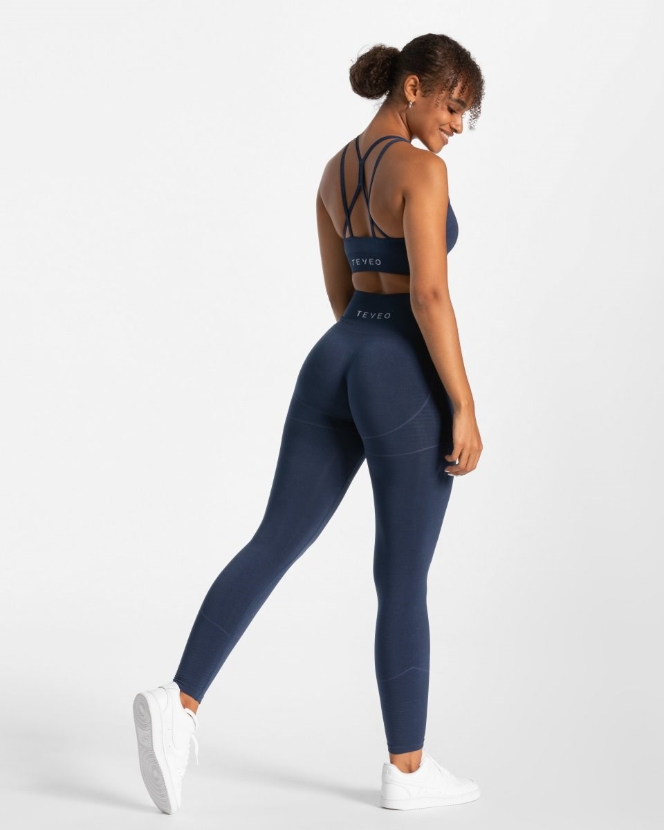 TEVEO True Leggings Dunkelblau | 082564UTR