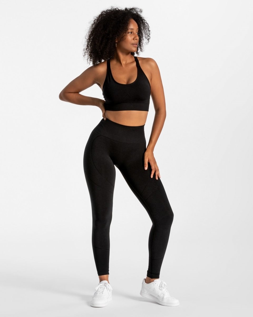 TEVEO True Leggings Schwarz | 254703OMS