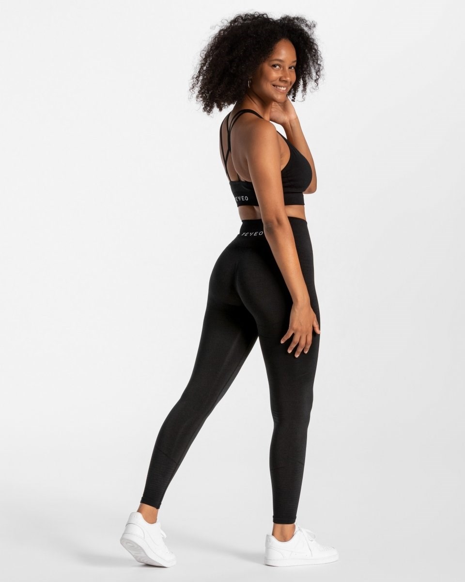 TEVEO True Leggings Schwarz | 254703OMS