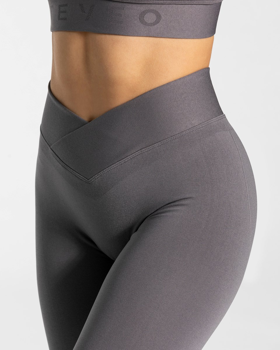 TEVEO V-Shape Leggings Graphit | 791386CDH