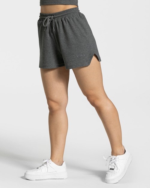 TEVEO Lounge Shorts Dunkelgrau | 604792AKP