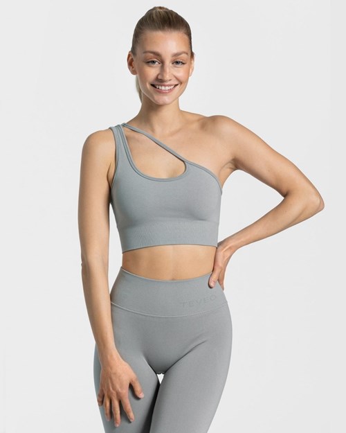 TEVEO Sassy One Shoulder Bh Blau | 621897XEU