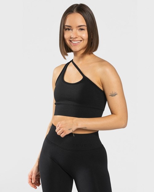 TEVEO Sassy One Shoulder Bh Schwarz | 479081WGT
