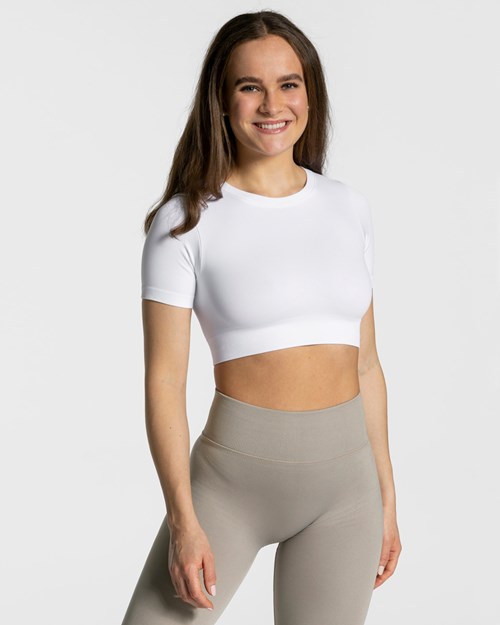 TEVEO Sensation Crop Top Weiß | 762041EDL