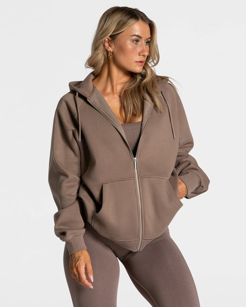 TEVEO Statement Oversized Jackets Mokka | 054718WUC